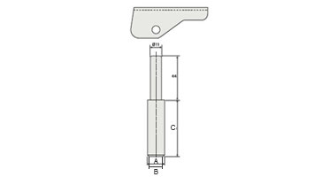 Produktion Ersatzteile für stapler FEM-Arretierung