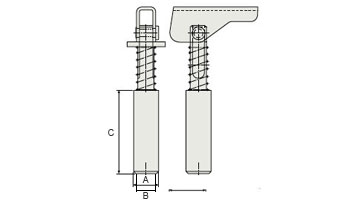 Produktion Ersatzteile für stapler SMB-Arretierung